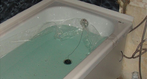 Установкой акрилового вкладыша | Сосновоборск